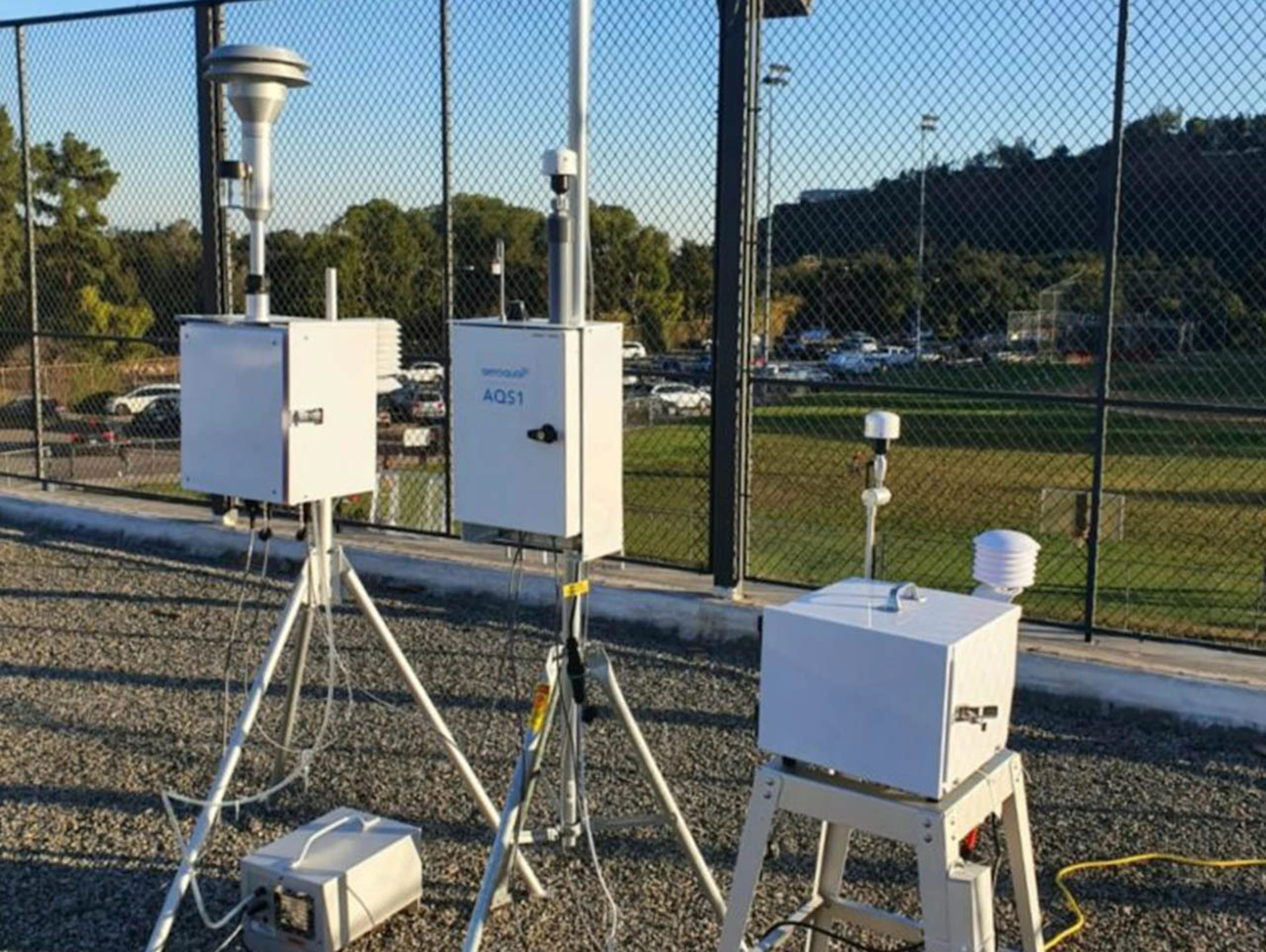 Triple threat: Aeroqual AQS1, Met One E-Bam Plus and BC-1060 Black Carbon monitor combined as a single air monitoring package with Aeroqual Cloud is a compelling solution for the air quality monitoring program at The Devil’s Gate Reservoir restoration project, California. The air monitoring stations and locations were approved by LA County Public Works, California Air Resources Board, South Coast Air Quality Management District, and local community groups.