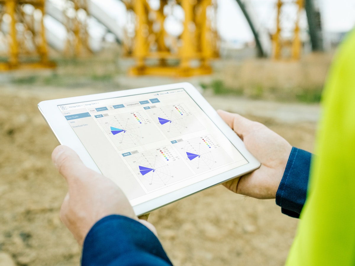 AQS 1 Construction Air Quality Monitor for NO2 and PM