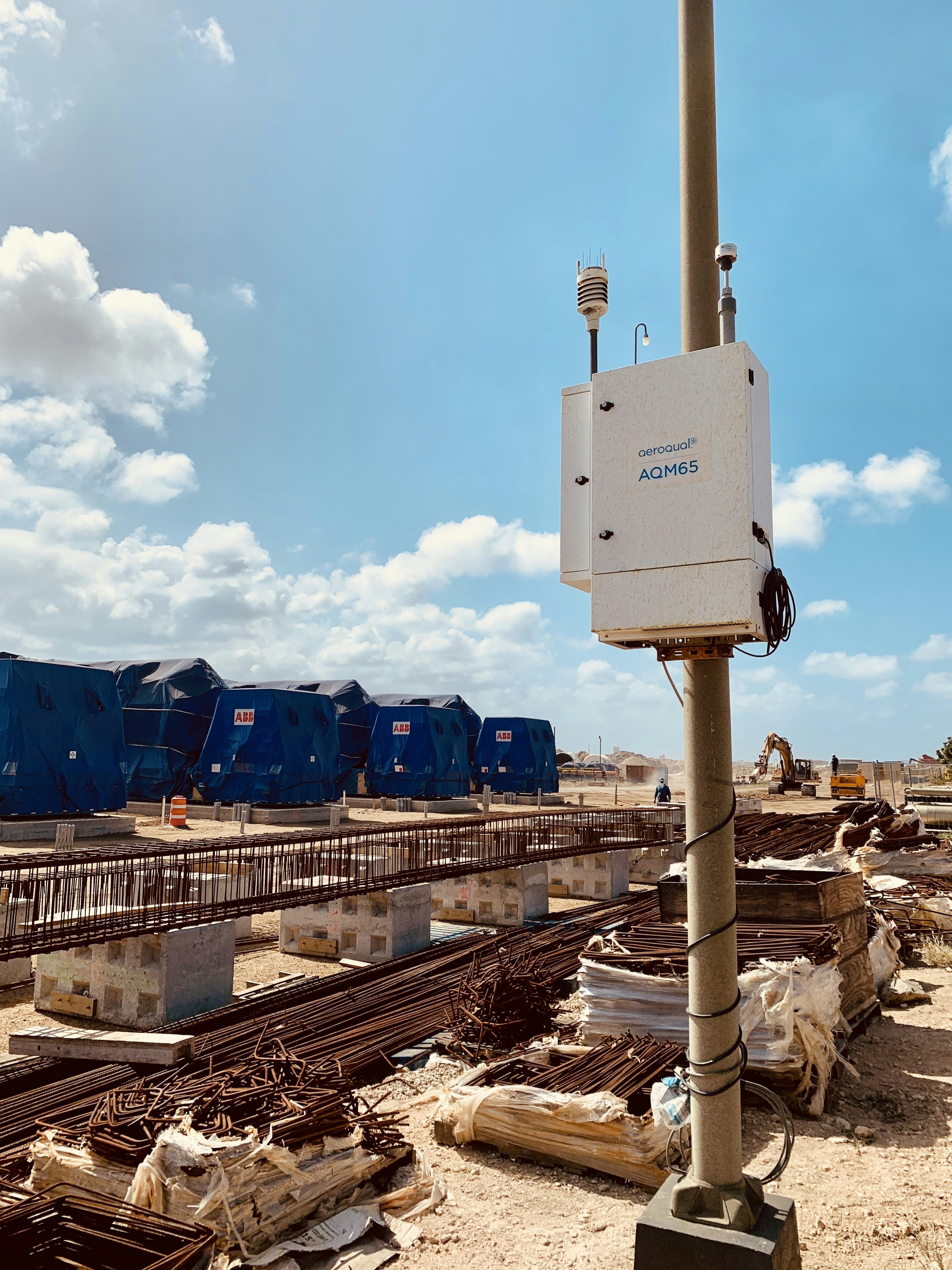 Aeroqual AQM 65 monitoring system in Aruba