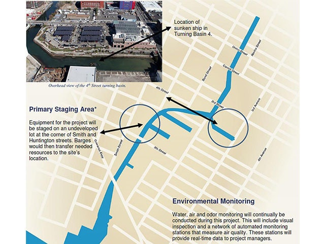 Location of Gowanus Canal and 4th Street Turning Basin in Brooklyn, New York. - Source: EPA