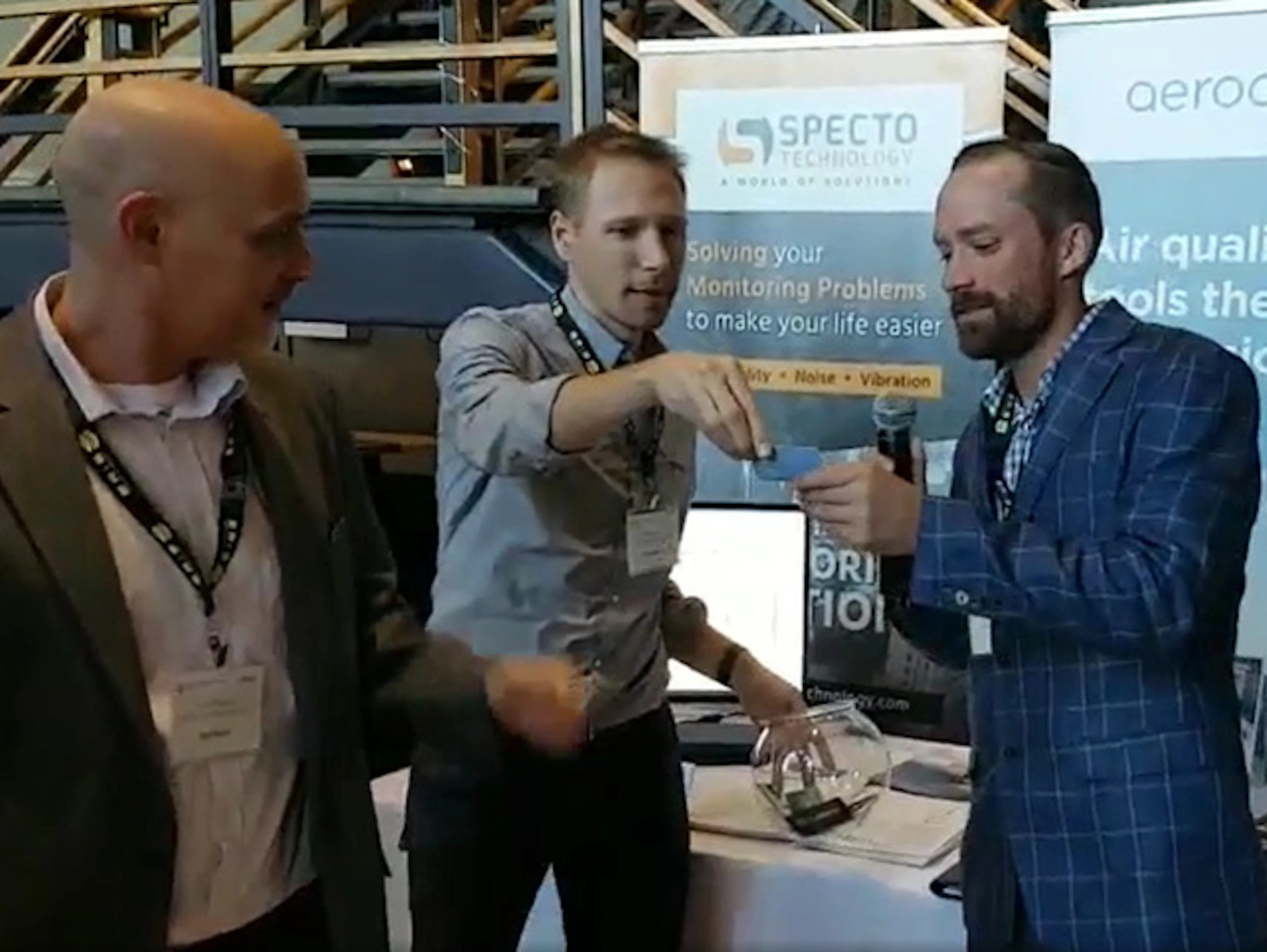 Portable Air Quality Test Kit draw time!