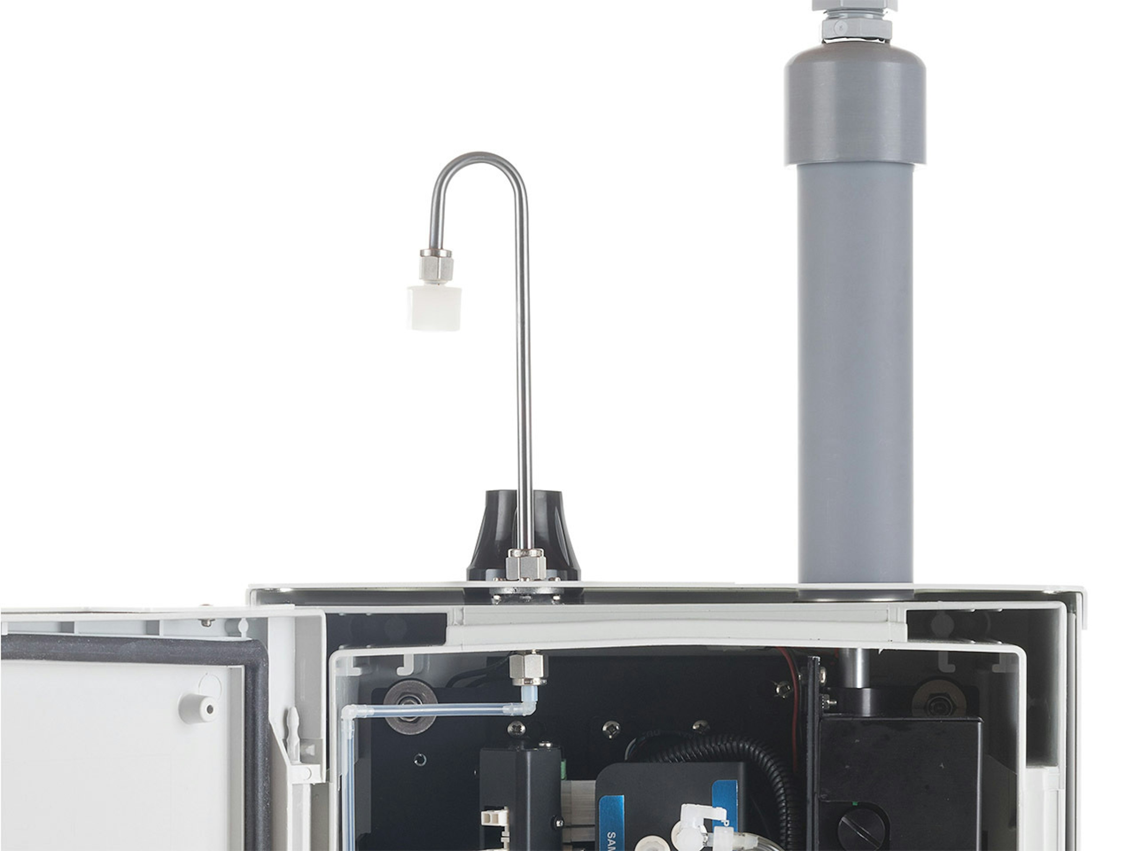 Pumped sampling system