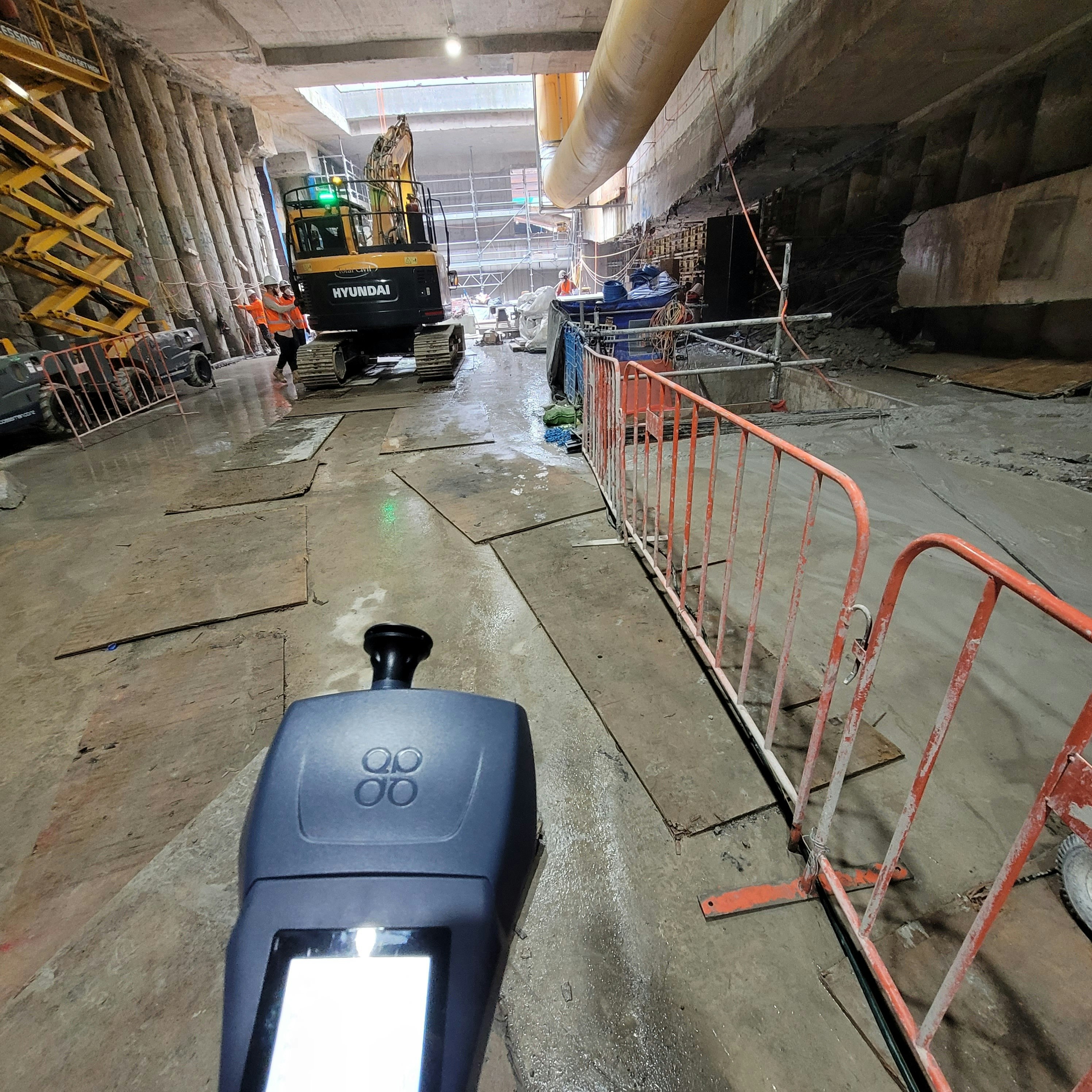 Aeroqual Ranger used at City Rail Link Construction Project to protect workers