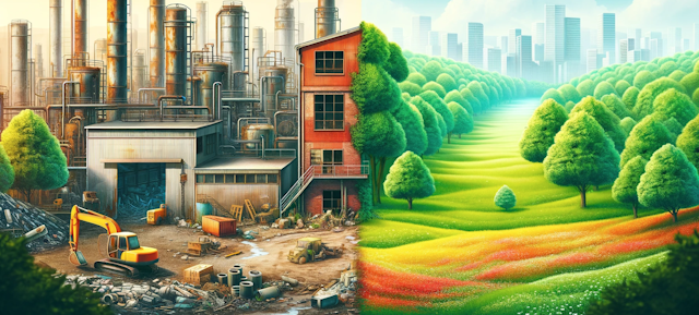 Greenfield and Brownfield Sites: What is the difference?