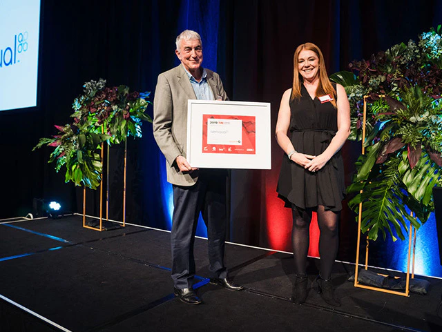 Mark Templeton, Aeroqual CEO, celebrates TIN100’s recognition of exciting growth.